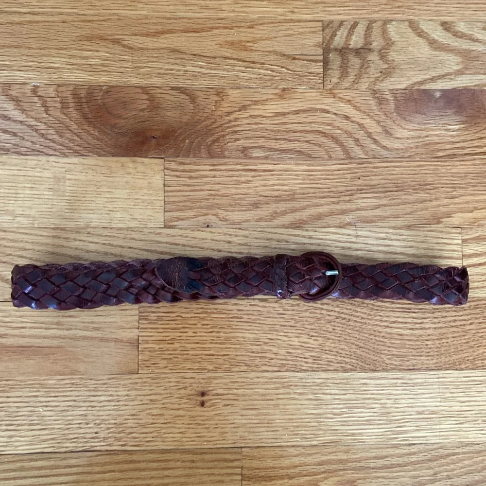 Pair of 1 Leather/1 Fabric Belt